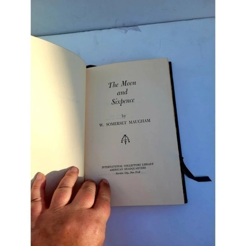 The Moon and the Sixpence, Green Cover, By W. Somerset‎ Maugham, 1969, Hardcover